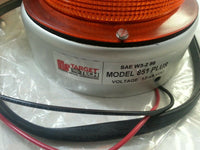 FEDERAL SIGNAL, Target Tech,420401,851 PLUS STROBE Light,AMBER 1FLSH,skbawa-b122