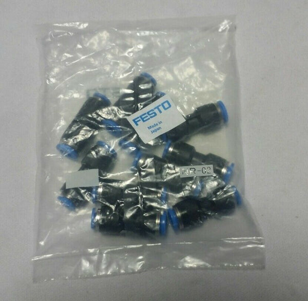 Pack of 10, Festo, 153037, PUSH-IN CONNECTOR QS-6-4, SKBAWA-b056