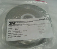 110 feet 3M 372L, 60-0001-0206-5, 1" Microfinishing Film, 30min 5mil skbawa-b541