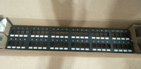 Panduit NKPP48FMY 48-port flush mount modular patch panel, 2 RU. Skbawa-s028