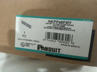 Panduit NKPP48FMY 48-port flush mount modular patch panel, 2 RU. Skbawa-s028