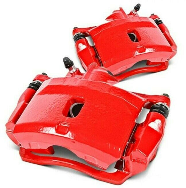 Power Stop S3110, Performance Front Brake Calipers, red powder coat, skbawa-s024