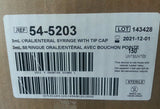 150count MED-RX 54-5203, 3 ML ORAL SYRINGE skbawa-s036