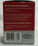 Lot of 8, Service Champ, Oil Filters CF5436, WP3244, CH-9018, SKBAWA-B050