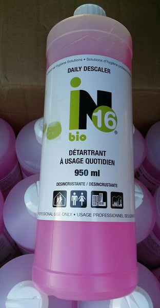 Lot of 6x950ml iNO Bio16 Biotechnological multi Cleaner & Descaler SKBAWA-nnnn