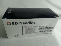 BOX OF 25 BD 405181 Spinal Quincke Type Point 22G x3.5in (ex2023) SKBAWA-nnnn