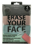 4pack Danielle Creations, ERASE YOUR FACE, Makeup removing cloths, skbawa-s041