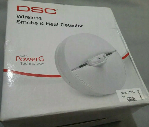 DSC PG9916 Wireless PowerG Smoke and Heat Detector Sensor Photoelect SKBAWA-b072
