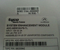 Tyco ADC-SEM100-PS-TL AlarmSYSTEM ENHANCEMENT MODULE DSC POWERSERIES skbawa-b061