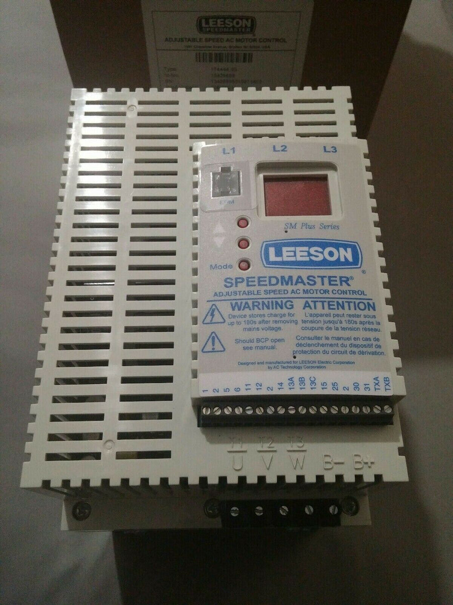 Leeson Speedmaster 174444.00,13426855 Ajustable speed motor control SK ...