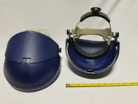 Lot of 2 3M H10 RATCHET HEADGEAR W/ CROWN PROTECTOR 12006M - Blue