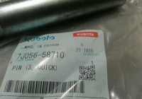 Kubota PIN (3, QUICK), Part # 7J056-58710 SKBAWA-b531