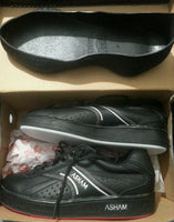 New pair Asham FORCE premium Men's Curling Shoes Size 8, Left slide  SKBAWA-b059
