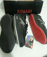New pair Asham FORCE premium Men's Curling Shoes Size 8, Left slide  SKBAWA-b059