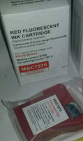1 Pitney Bowes K700, 797-0, MSC7970 Red Fluorescent Ink Cartridge, SKBAWA-b056