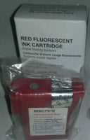 1 Pitney Bowes K700, 797-0, MSC7970 Red Fluorescent Ink Cartridge, SKBAWA-b056
