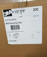 Lot of 20 3M Scotch-Brite, #99 Scouring Pads, 4 1/2" ×6" reg $20.00, SKBAWA-s026