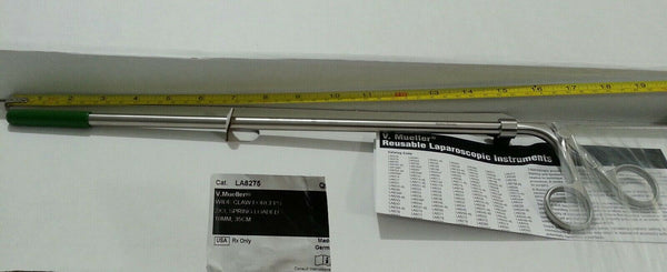 V. Mueller LA8275, 35cm Wide Claw Forceps 2x3 Interlocking Teeth, SKBAWA-s020