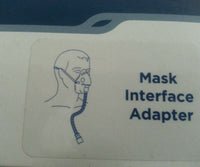 F&P Optiflow, AirVO, OPT980E, 667897_a, Mask Interface Adapter, SKBAWA-b043