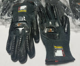 3prs SUPERIOR DEXTERITY Impact Resistant Work Gloves, sz7/S, reg$39, SKBAWA-b069