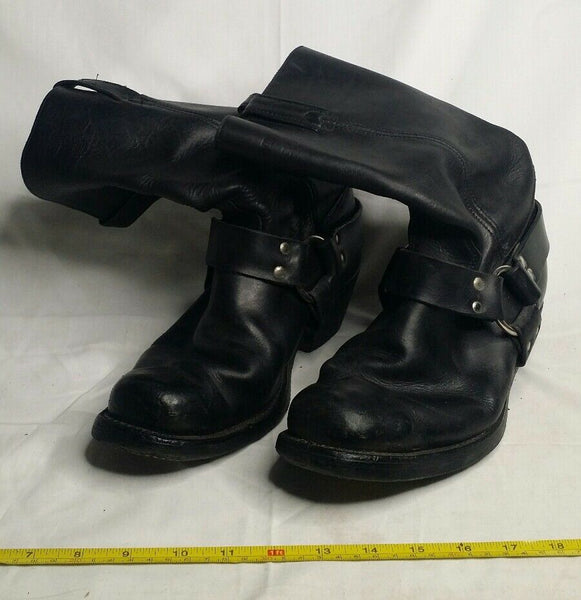 Canada West Bikers, Used, Motorcycle Boot, mens Size10, Vibram Sole, SKBAWA-b093