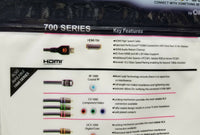 2pcs Perfect path 4' HDMI 700 Series High Speed Connectors, reg $34 SKBAWA-s038