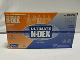 100prs Ultimate N-Dex 9905PFL Blue Nitrile Gloves Large, reg $26.00, SKBAWA-s003