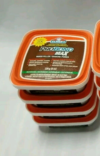 Lot of 4 Elmer Carpenter Wood Filler Probond Max, reg $18.00, SKBAWA-B022