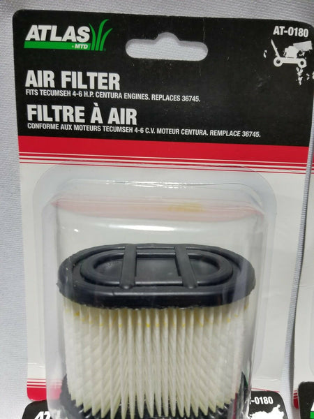 1 ATLAS Air Filter AT-0180, reg 13.00, SKBAWA-B026