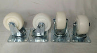 Pack of 4, 3" Swivel Nylon Caster Wheel, Heavy Duty Caster, reg $36, SKBAWA-nnnn