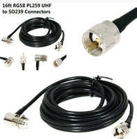 1pc 16ft RG58 Mount Cable For Car Mobile Radio Antenna P reg$15.00, SKBAWA-au1