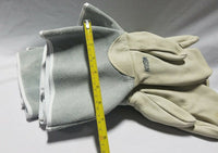 1pr, HUCK Cowhide Three-Finger Welding Mitt, glove, Med, reg$14.95, SKBAWA-B053