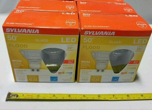 Lot of 8, Sylvania LED 6, PAR 16, GU10, 120VAC, 6W,Bulbs, reg $36.00 SKBAWA-b112