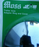 Moss 618, 6 1/4, Semi Trailer Axle Ring Adapter & Cover Cap chrome SKBAWA-nnnn