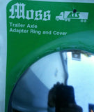 Moss 618, 6 1/4, Semi Trailer Axle Ring Adapter & Cover Cap chrome SKBAWA-nnnn