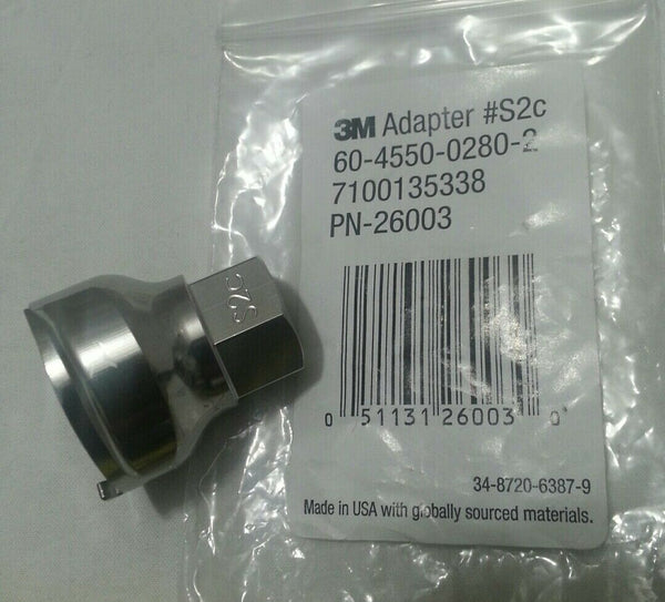 3M 26003 PPS Series 2.0 Adapter, Type S2c,16 mm Female, 1.5mm Thread SKBAWA-b057