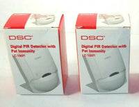 2x DSC LC-100Pi, Digital PIR Alarm Sys Detector with pet Immunity, SKBAWA-s042