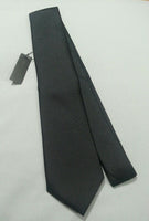 One(1) RW & Co Men's 100% Silk Black Tie, One Size fit, reg $39.00, SKBAWA-s034