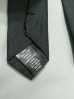 One(1) RW & Co Men's 100% Silk Black Tie, One Size fit, reg $39.00, SKBAWA-s034