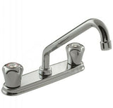 Moen 77922 Moen II 2-Knob Handle Low-Arc Swivel Spout Kitchen Faucet SKBAWA-b056