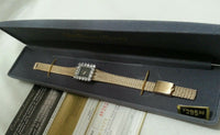 Vintage, Nicolet Gold Tone, Ladies Watch, 6 jewel, Quarts, Swiss mov SKBAWA-nnnn